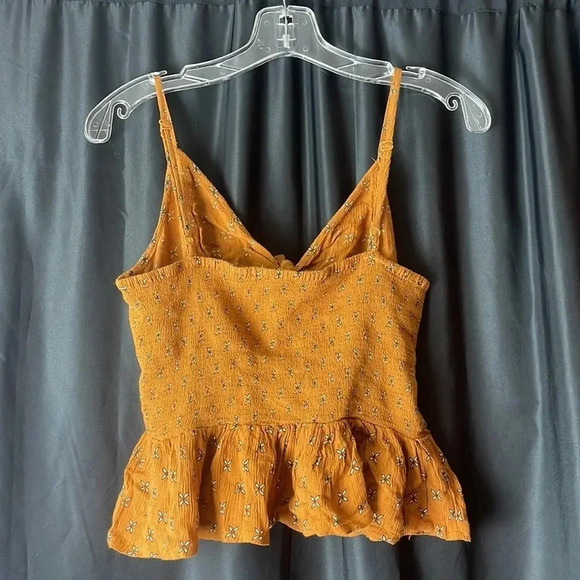 Patrons of Peace Yellow‎ Crop Tank - Picture 2 of 3